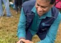 FAO, EMA demonstrate bird-banding project in Tobago