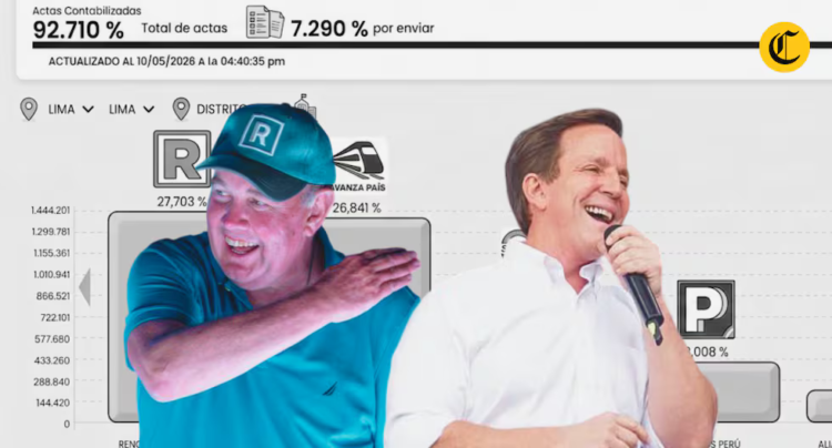 How many votes separate Rafael López Aliaga from Francis Allison?: The observed and contested minutes will define the election in Lima APUESPLAN