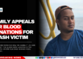 Family Appeals for Blood Donations for Crash Victim
