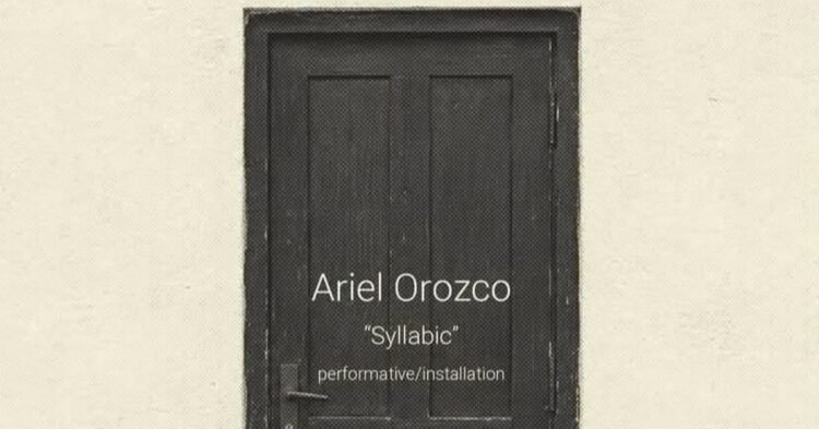 Ariel Orozco presents ‘Syllabic’ in Miami