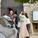 The first tower closes and a couple of tourists are imprisoned for 40 minutes. They scream for help through the peephole