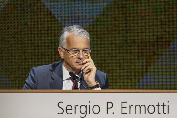UBS boss Ermotti makes clearest Swiss exit threat