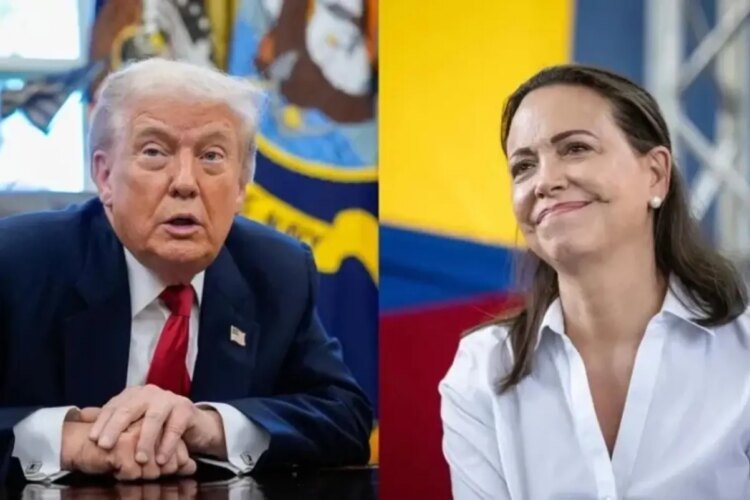 Trump says that ‘everything will be fine’ in view of the possible return of María Corina Machado to Venezuela