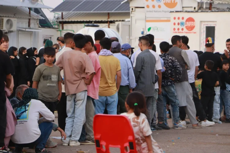 Yesterday, about 100 families of Afghan refugees returned to the country