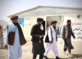 Bakhtar agency chief Spin visited the refugee camp in Boldak