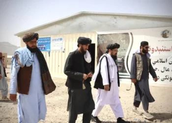 Bakhtar agency chief Spin visited the refugee camp in Boldak