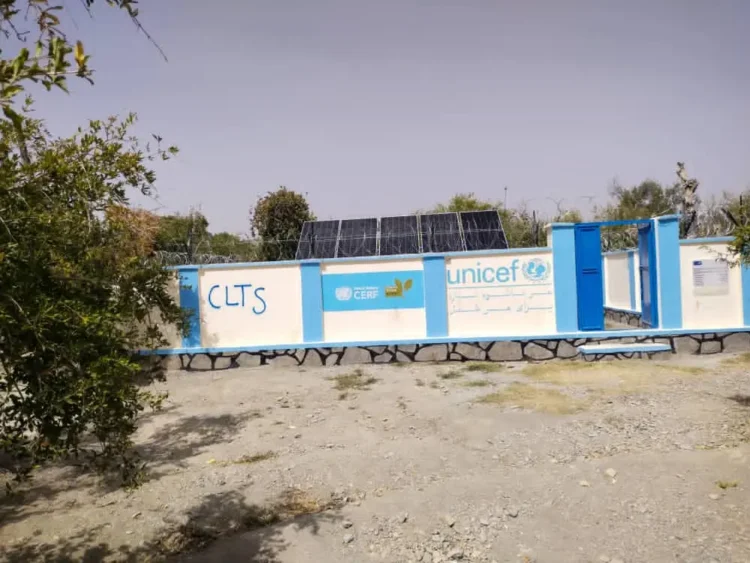A water supply network was built in Helmand at a cost of more than 4 million Afghanis