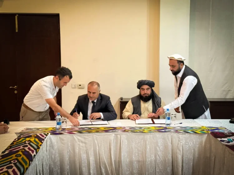 An agreement was signed for the supply of electricity to the border districts of Badakhshan