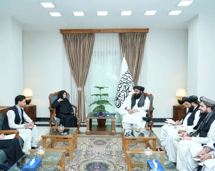 The Minister of Foreign Affairs met with the Deputy Secretary-General of the United Nations on political and peace-building matters