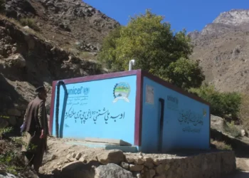 Drinking water was provided to dozens of families in Nuristan
