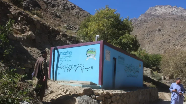 Drinking water was provided to dozens of families in Nuristan