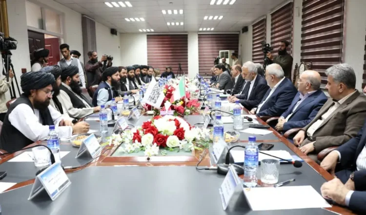 The Minister of Water and Energy of Afghanistan met with the Minister of Energy of Iran