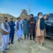 The Minister of Public Works visited a number of projects in Khost and Paktia