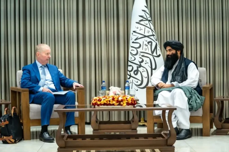 The Minister of Interior met with the Special Representative of the European Union for Afghanistan