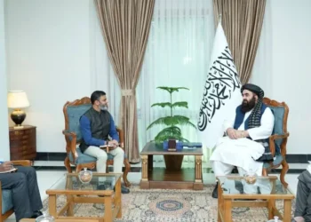 The Minister of Foreign Affairs held an introductory meeting with the Chargé d’affaires of India in Kabul