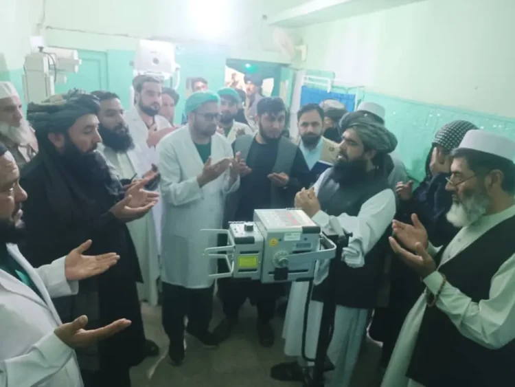 Digital x-ray machine was activated in Baghlan provincial hospital