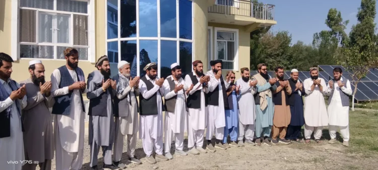 In Khost, an administrative building was built in the third district of the city at a cost of nearly 7 million Afghanis