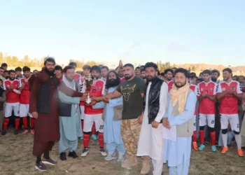 Umidsheikhha team won the best football league championship in Ghor