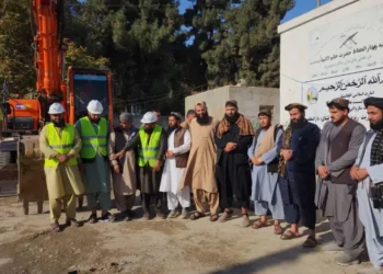 Concreting works of four roads have started in Baghlan at the cost of 17 million Afghanis