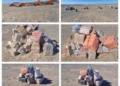 More than four tons of smuggled drugs were burned in Nimroz
