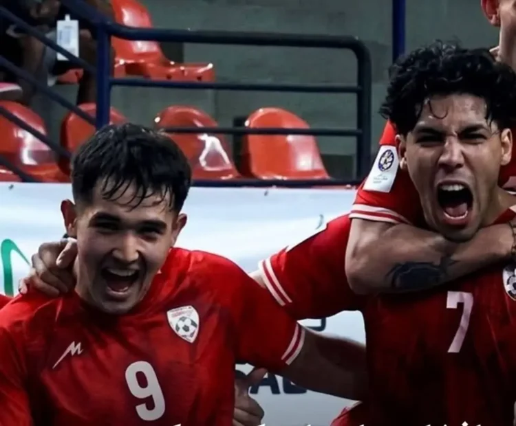 Afghanistan’s futsal team defeated Cape Verde and reached the finals