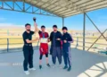 A kickboxing competition was held between four provinces in Paktia