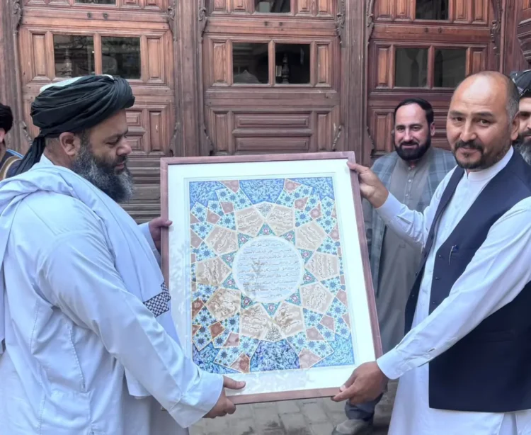 Minister of Culture and Art visited different parts of Ferozkoh Cultural Foundation