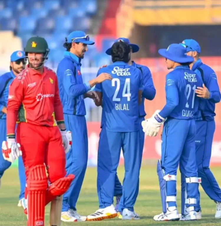 The Afghan team won the championship of the tripartite tournament