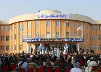 Khost; The new building of the police headquarters at the cost of nearly 100 million Afghanis was put into use