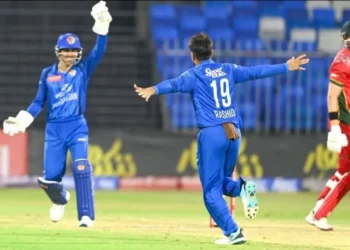Afghanistan ranked seventh in the international cricket rankings