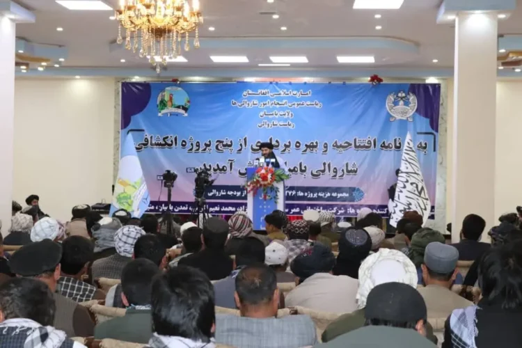 Five projects have been completed in Bamyan at a cost of over 28 million Afghanis
