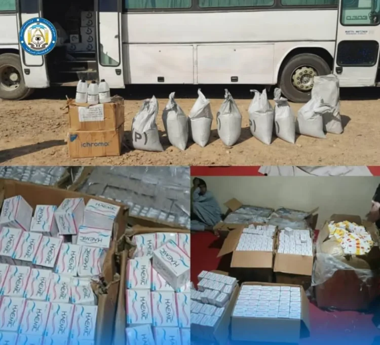 Smuggling of various goods was prevented in Nimroz