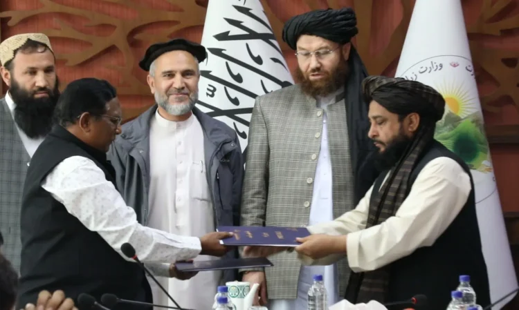 A cooperation agreement worth 34 million dollars was signed between the Ministry of Agriculture and an organization