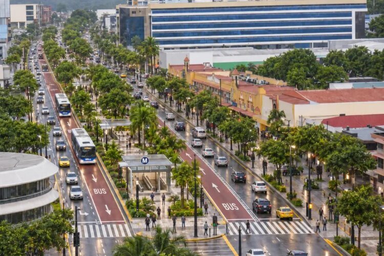 Urban dynamics of the extension of Line 2 of the Panama Metro