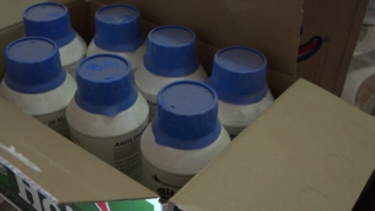 ECD and LVV seize agricultural chemicals; dilapidated party destroyed – the True Time