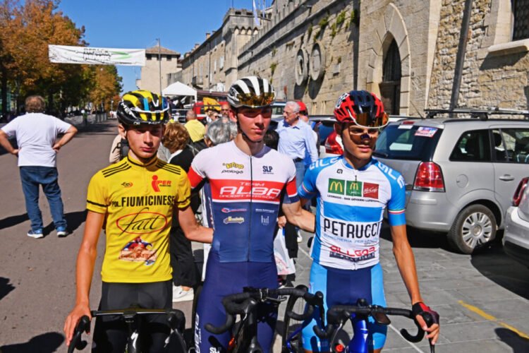 Davide Grigi alone on Monte Titano: the 69th Lugo-San Marino is his