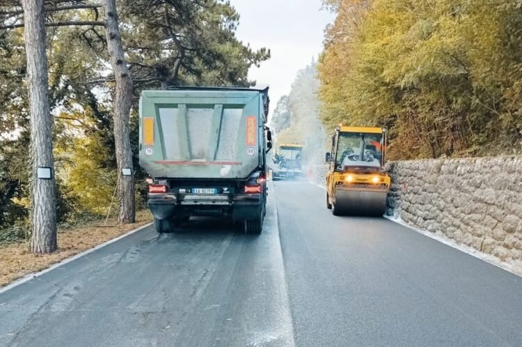 Temporary closure of the Sottomontana Road for maintenance works