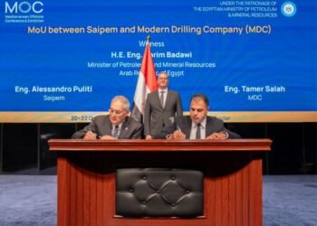 Saipem, Egypt’s MDC sign offshore drilling cooperation deal
