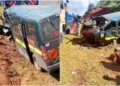 Several Injured After Matatu Plunges Into Ditch Along Ol Kalou-Nakuru Road