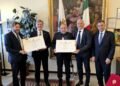 Honor of Sant’Agata to Guido Guerrini and Artur Prusak, Ecorally world champions