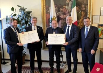 Honor of Sant’Agata to Guido Guerrini and Artur Prusak, Ecorally world champions