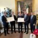 Honor of Sant’Agata to Guido Guerrini and Artur Prusak, Ecorally world champions