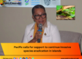 Pacific calls for support to continue invasive species eradication in islands