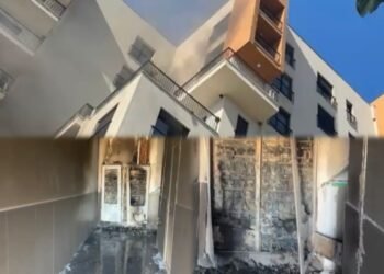 The electric cabin of the “Alesio 2014” complex at the former Aviation Field exploded, leaving families without water and electricity. Damage to some apartments (VIDEO) – Shqip.com