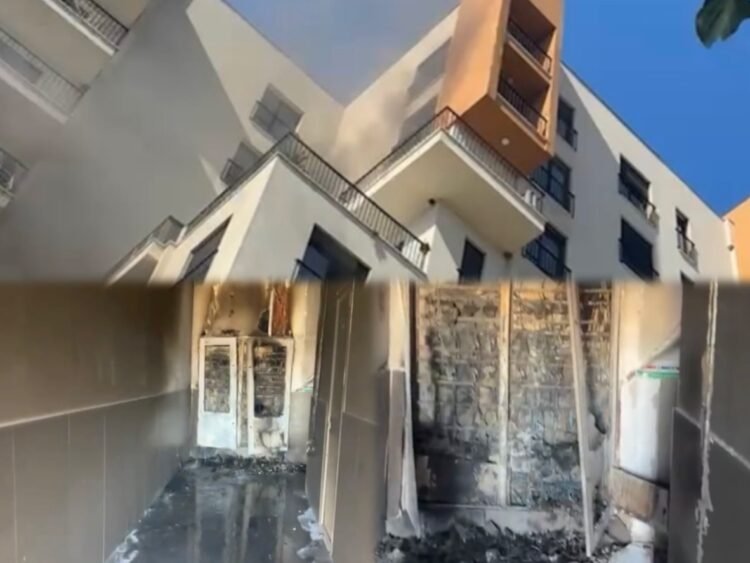 The electric cabin of the “Alesio 2014” complex at the former Aviation Field exploded, leaving families without water and electricity. Damage to some apartments (VIDEO) – Shqip.com