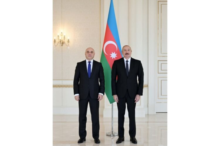 President Ilham Aliyev receives newly appointed ambassador of Georgia to Azerbaijan (PHOTO/VIDEO)