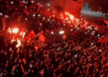 “Kosova stands”, the “Liria ka Emer” platform publishes footage from the 15th night of the protest against the verdict of the Special