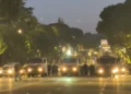 The protest near the Ministry of the Interior becomes tense, the protesters are divided into two groups, the police try to disperse them with cars