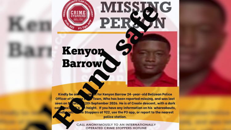 Missing Police Officer Kenyon Barrow Found Alive