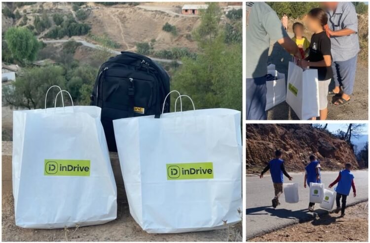 InDrive supports about 390 students affected by forest fires with basic school supplies
